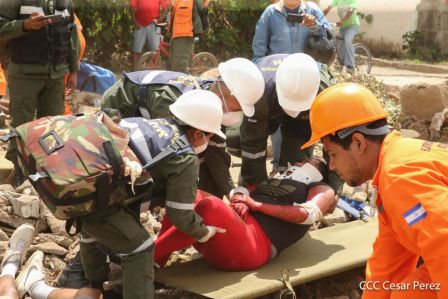 Ejercicio Nacional para Proteger la Vida en Situaciones Multiamenazas en Nicaragua