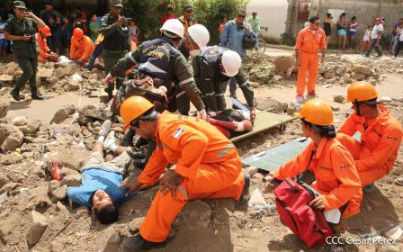 Ejercicio Nacional para Proteger la Vida en Situaciones Multiamenazas en Nicaragua