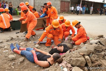 Ejercicio Nacional para Proteger la Vida en Situaciones Multiamenazas en Nicaragua