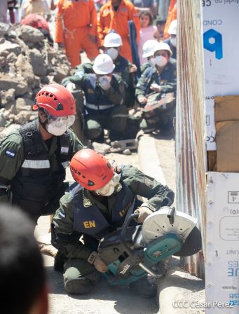 Ejercicio Nacional para Proteger la Vida en Situaciones Multiamenazas en Nicaragua