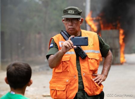 Ejercicio Nacional para Proteger la Vida en Situaciones Multiamenazas en Nicaragua