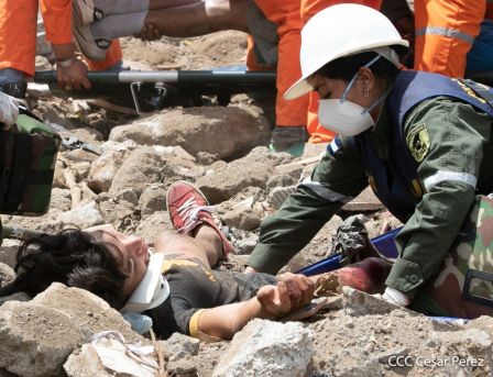 Ejercicio Nacional para Proteger la Vida en Situaciones Multiamenazas en Nicaragua