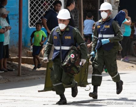 Ejercicio Nacional para Proteger la Vida en Situaciones Multiamenazas en Nicaragua