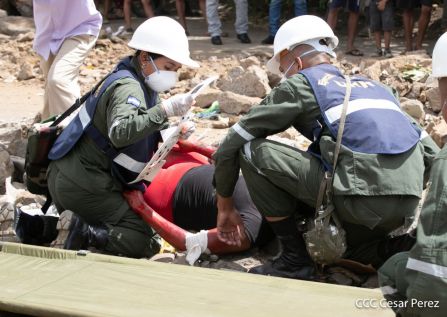 Ejercicio Nacional para Proteger la Vida en Situaciones Multiamenazas en Nicaragua