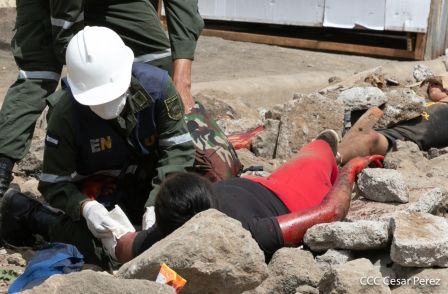 Ejercicio Nacional para Proteger la Vida en Situaciones Multiamenazas en Nicaragua