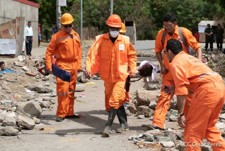 Ejercicio Nacional para Proteger la Vida en Situaciones Multiamenazas en Nicaragua