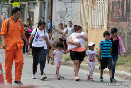 Ejercicio Nacional para Proteger la Vida en Situaciones Multiamenazas en Nicaragua
