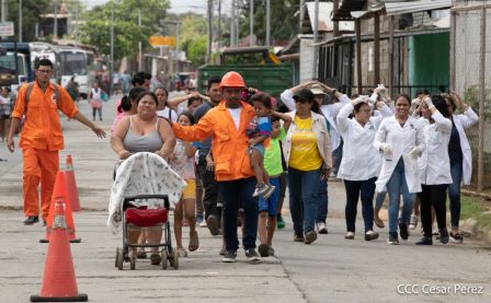 Ejercicio Nacional para Proteger la Vida en Situaciones Multiamenazas en Nicaragua