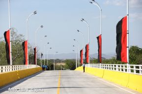 Inauguran puente El Paso de Panaloya