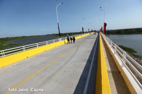 Inauguran puente El Paso de Panaloya