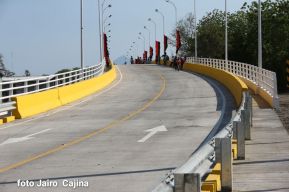 Inauguran puente El Paso de Panaloya