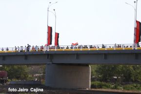 Inauguran puente El Paso de Panaloya