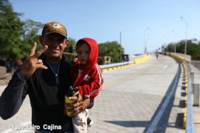 Inauguran puente El Paso de Panaloya