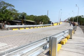 Inauguran puente El Paso de Panaloya