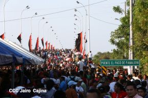 Inauguran puente El Paso de Panaloya