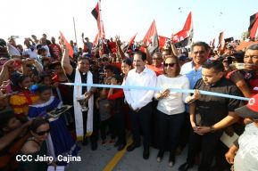 Inauguran puente El Paso de Panaloya