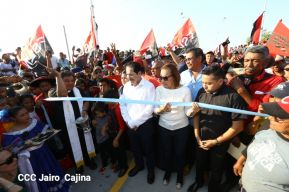 Inauguran puente El Paso de Panaloya