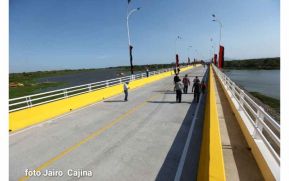 Inauguran puente El Paso de Panaloya