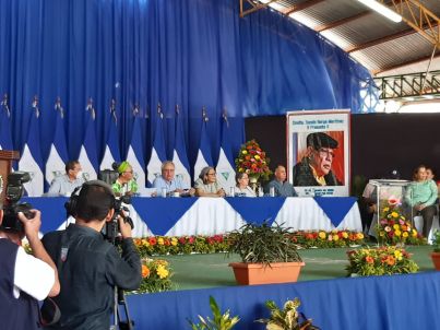 Sesión Especial de la Asamblea Nacional en Homenaje al Comandante Tomás Borge, en Matagalpa