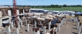 Así avanza construcción del Hospital departamental de Chinandega