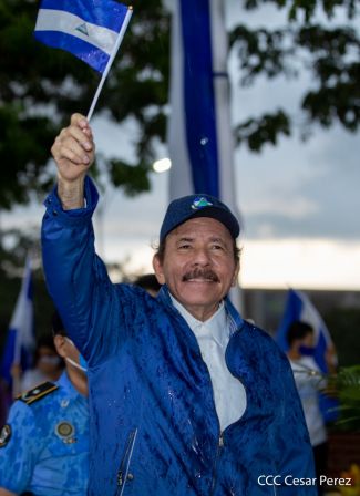 Así fue recibida en Nicaragua la Antorcha Centroamericana de la Libertad y la Paz