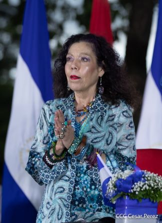 Así fue recibida en Nicaragua la Antorcha Centroamericana de la Libertad y la Paz