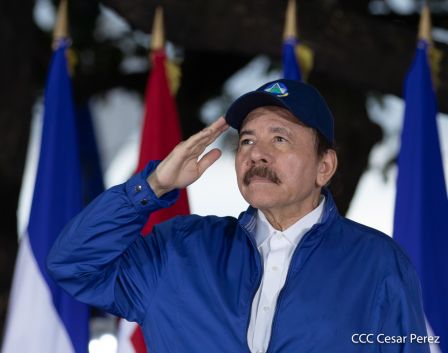 Así fue recibida en Nicaragua la Antorcha Centroamericana de la Libertad y la Paz