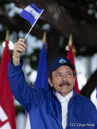 Así fue recibida en Nicaragua la Antorcha Centroamericana de la Libertad y la Paz
