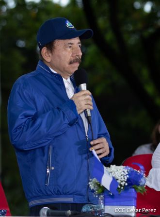 Así fue recibida en Nicaragua la Antorcha Centroamericana de la Libertad y la Paz