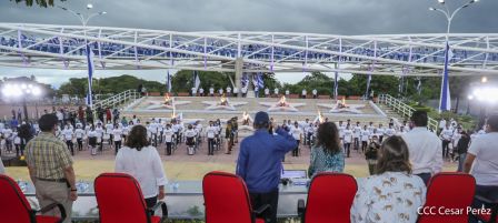 Así fue recibida en Nicaragua la Antorcha Centroamericana de la Libertad y la Paz