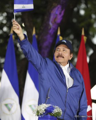 Así fue recibida en Nicaragua la Antorcha Centroamericana de la Libertad y la Paz