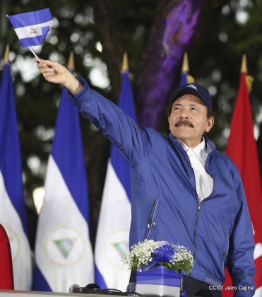 Así fue recibida en Nicaragua la Antorcha Centroamericana de la Libertad y la Paz