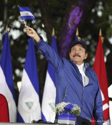 Así fue recibida en Nicaragua la Antorcha Centroamericana de la Libertad y la Paz