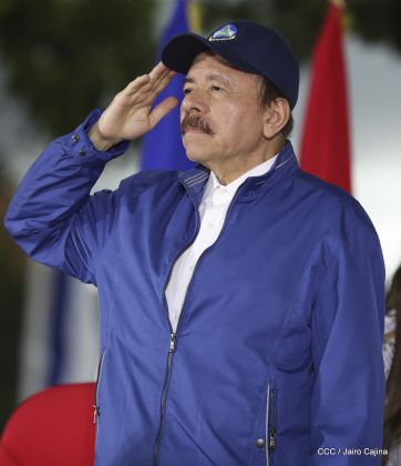 Así fue recibida en Nicaragua la Antorcha Centroamericana de la Libertad y la Paz
