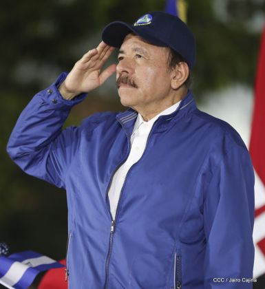 Así fue recibida en Nicaragua la Antorcha Centroamericana de la Libertad y la Paz