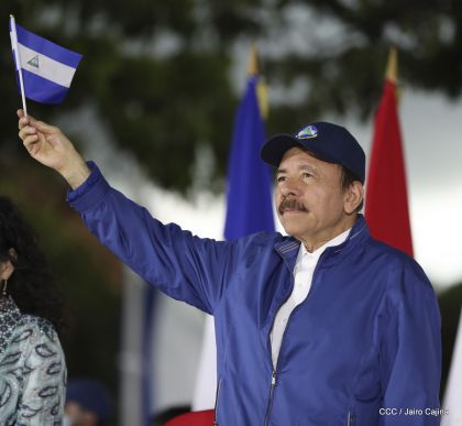 Así fue recibida en Nicaragua la Antorcha Centroamericana de la Libertad y la Paz