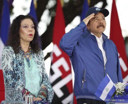 Así fue recibida en Nicaragua la Antorcha Centroamericana de la Libertad y la Paz