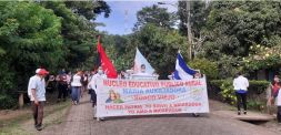 Desfiles escolares en homenaje a la Batalla de San Jacinto y al 199 aniversario de la Independencia de Centroamérica