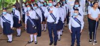 Desfiles escolares en homenaje a la Batalla de San Jacinto y al 199 aniversario de la Independencia de Centroamérica