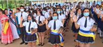 Desfiles escolares en homenaje a la Batalla de San Jacinto y al 199 aniversario de la Independencia de Centroamérica