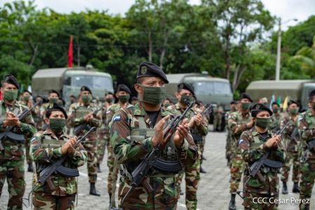 Acto de apertura del Plan de Protección y Seguridad a la Cosecha Cafetalera en Managua