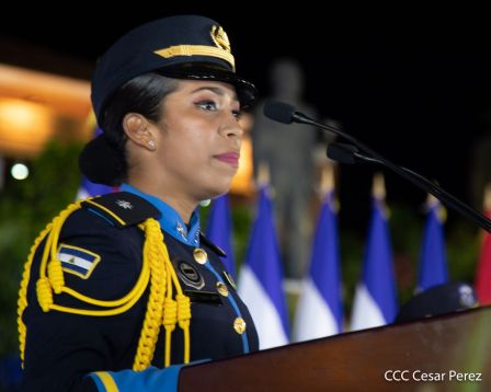 XXIII graduación de cadetes de la Policía Nacional