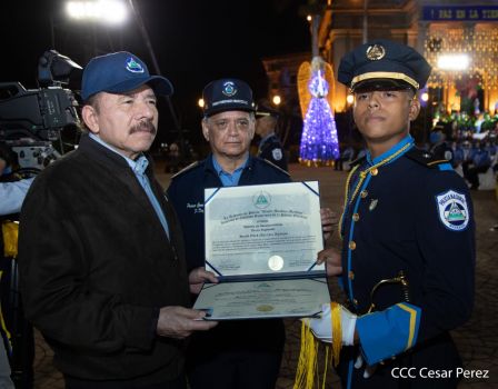 XXIII graduación de cadetes de la Policía Nacional