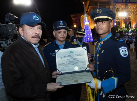 XXIII graduación de cadetes de la Policía Nacional