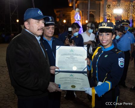 XXIII graduación de cadetes de la Policía Nacional