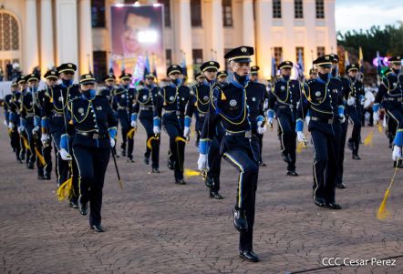 XXIII graduación de cadetes de la Policía Nacional