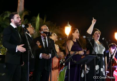 Concierto de música navideña en la Plaza de la Revolución
