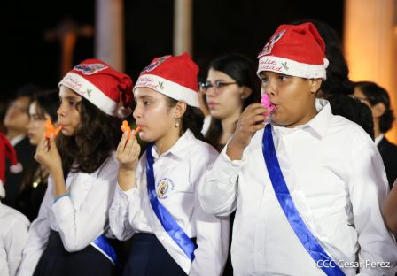 Concierto de música navideña en la Plaza de la Revolución