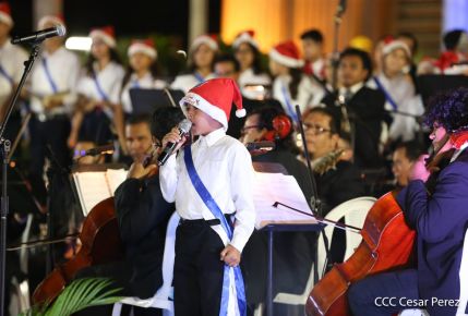 Concierto de música navideña en la Plaza de la Revolución