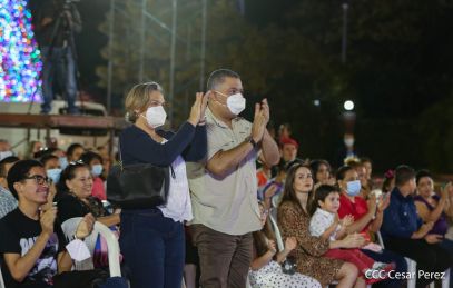 Concierto de música navideña en la Plaza de la Revolución